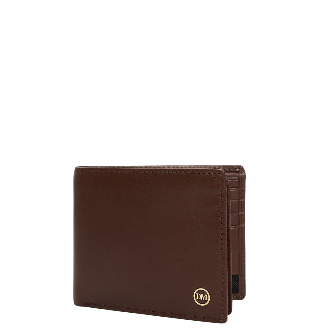 Brown Bifold Leather Mens Wallet