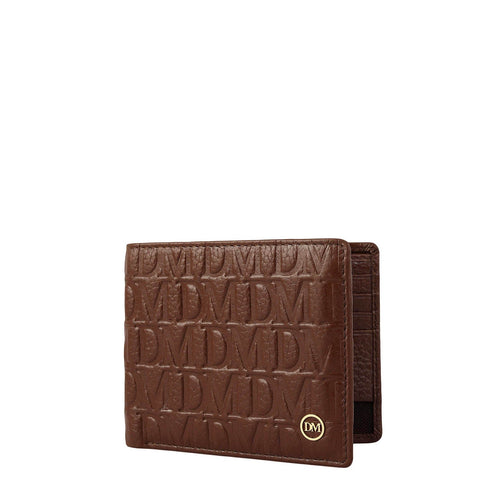 Espresso Bifold Leather Mens Wallet
