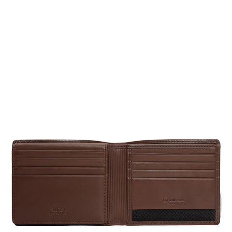 Brown Bifold Leather Mens Wallet
