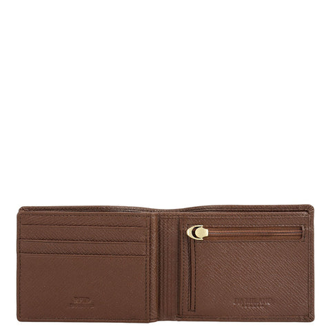 Date Bifold Leather Mens Wallet
