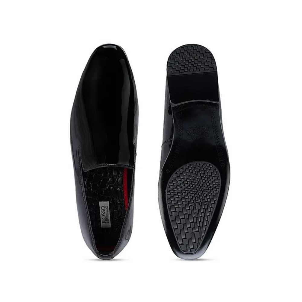 Black Patent Loafers