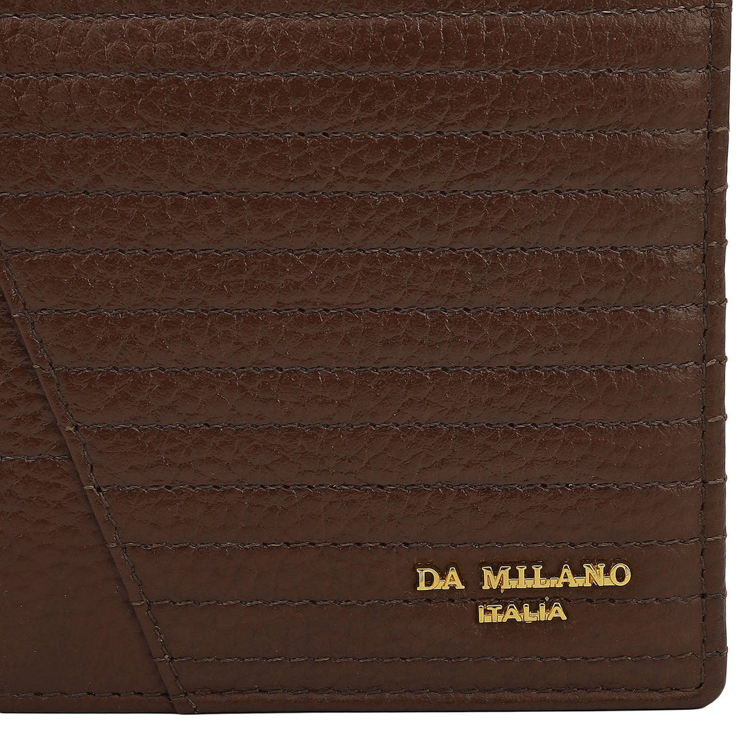 Espresso Bifold Leather Mens Wallet