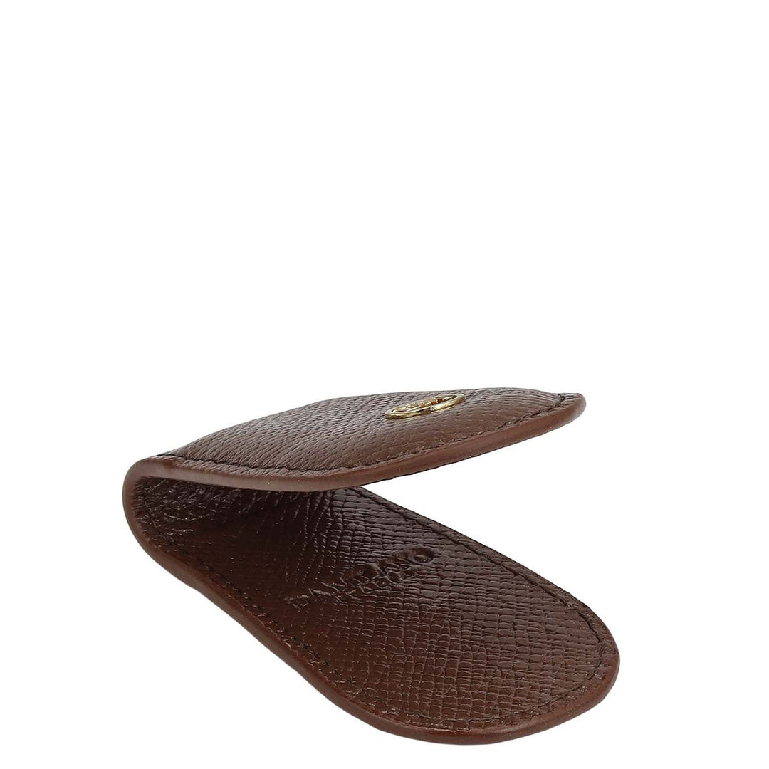 Franzy Leather Money Clip - Date