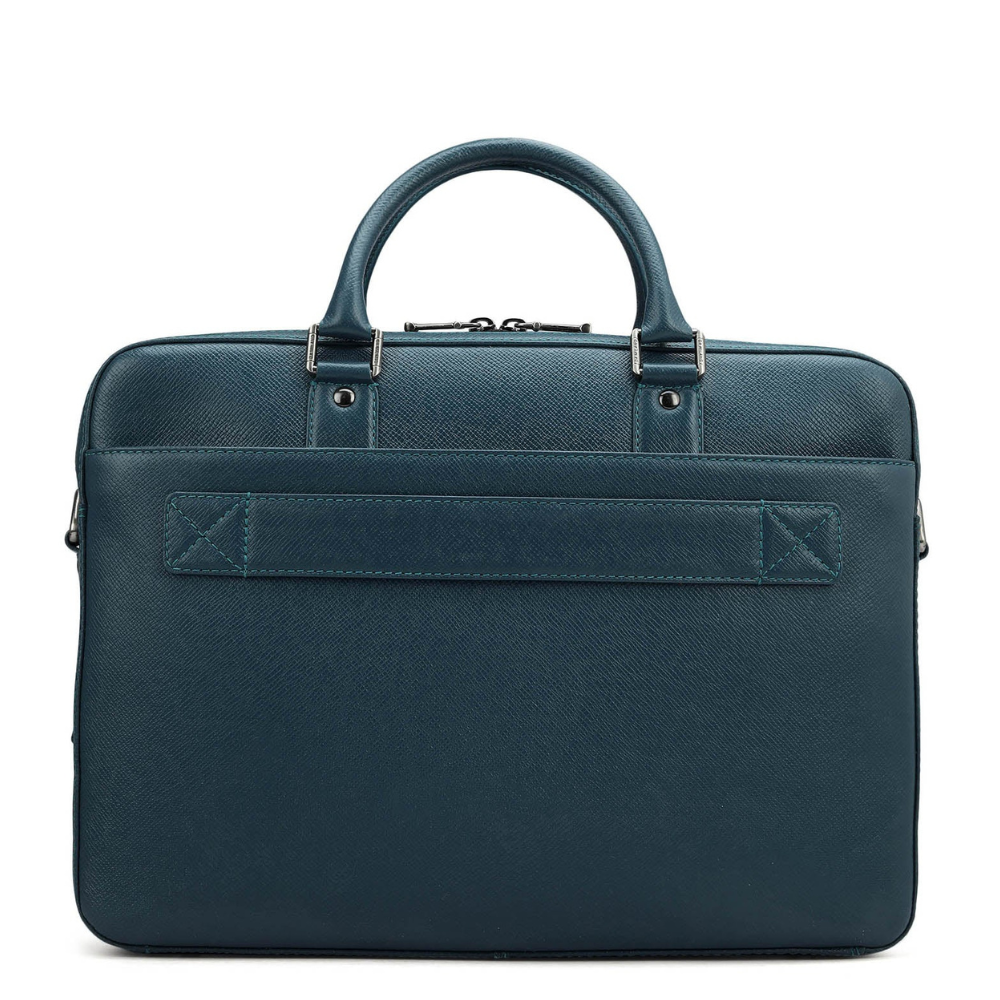 Franzy Leather Laptop Bag - Octane