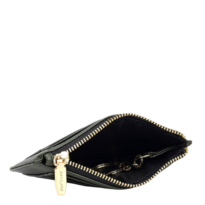 Monogram Franzy Leather Bag Hanging - Petrol Green