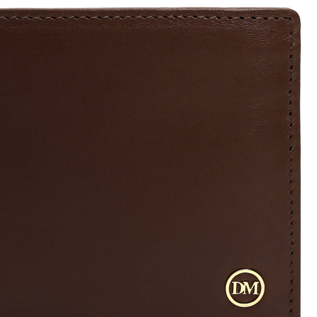 Brown Bifold Leather Mens Wallet