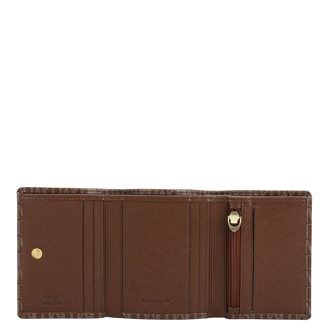 Date Bifold Leather Mens Wallet