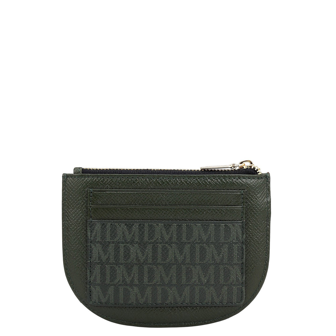 Monogram Franzy Leather Bag Hanging - Petrol Green