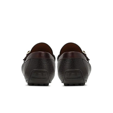 Coffee Monk Strap Style Moccasins