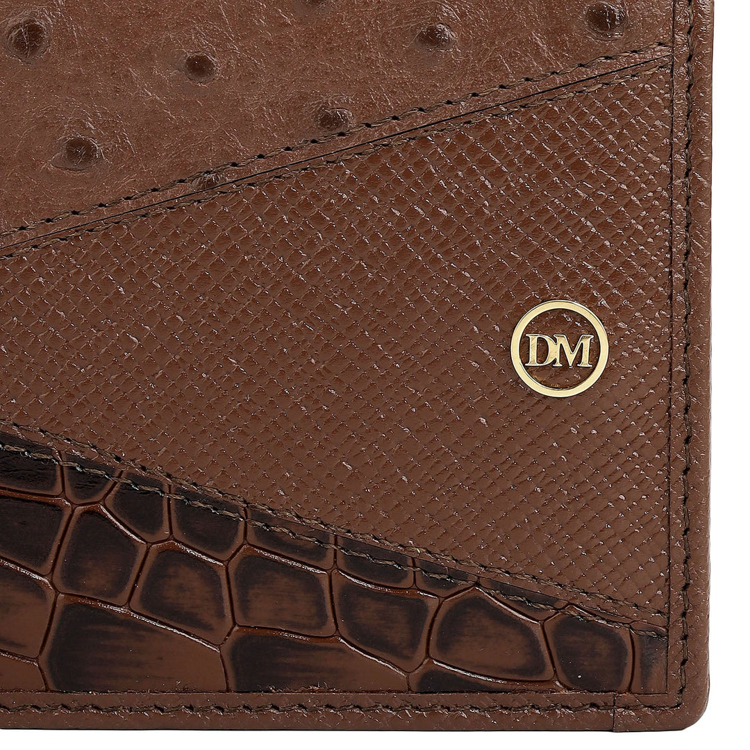 Date Bifold Leather Mens Wallet