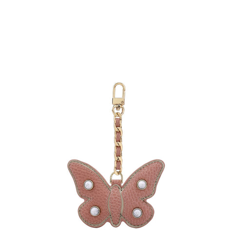 Wax Leather Bag Hanging - Pink