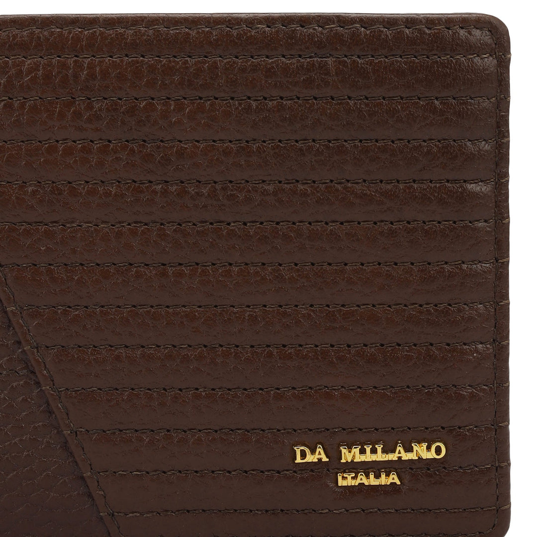 Espresso Bifold Leather Mens Wallet