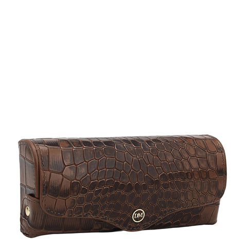 Croco Leather Spectacle Case - Date