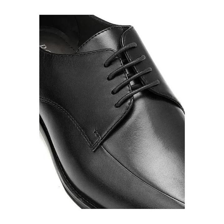 Black Signato Leather Lace Ups