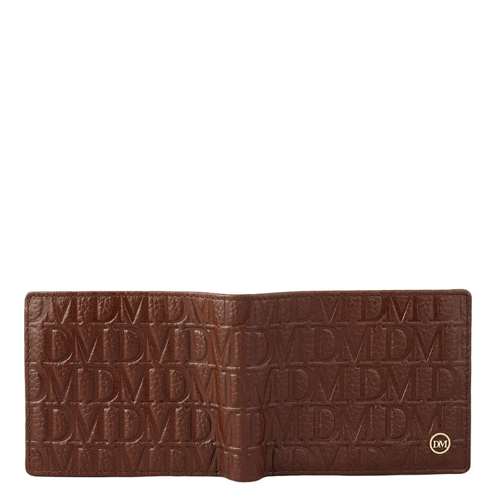 Espresso Bifold Leather Mens Wallet