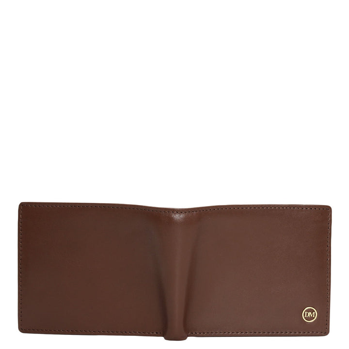 Brown Bifold Leather Mens Wallet