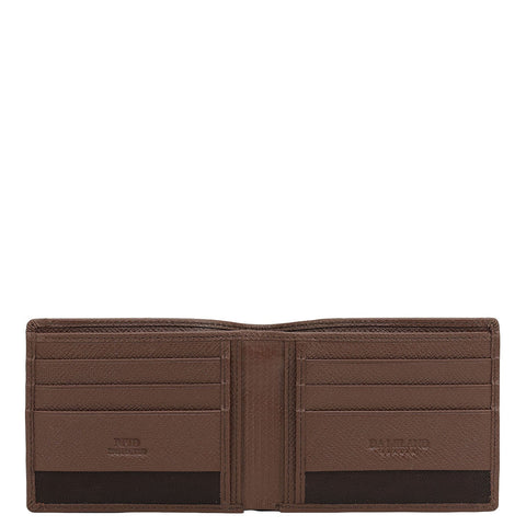 Date Bifold Leather Mens Wallet