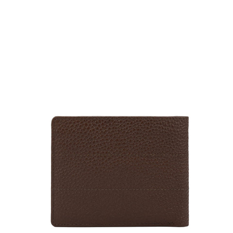 Espresso Bifold Leather Mens Wallet