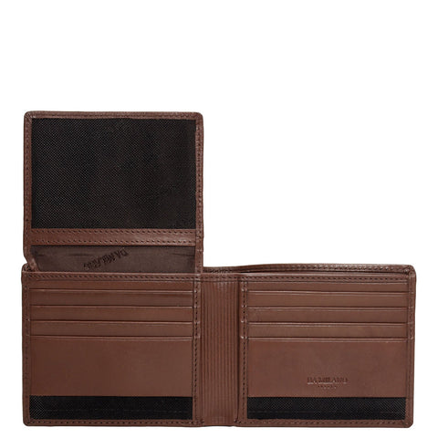 Brown Bifold Leather Mens Wallet