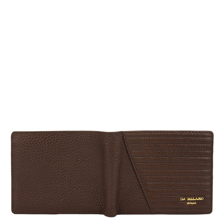 Espresso Bifold Leather Mens Wallet