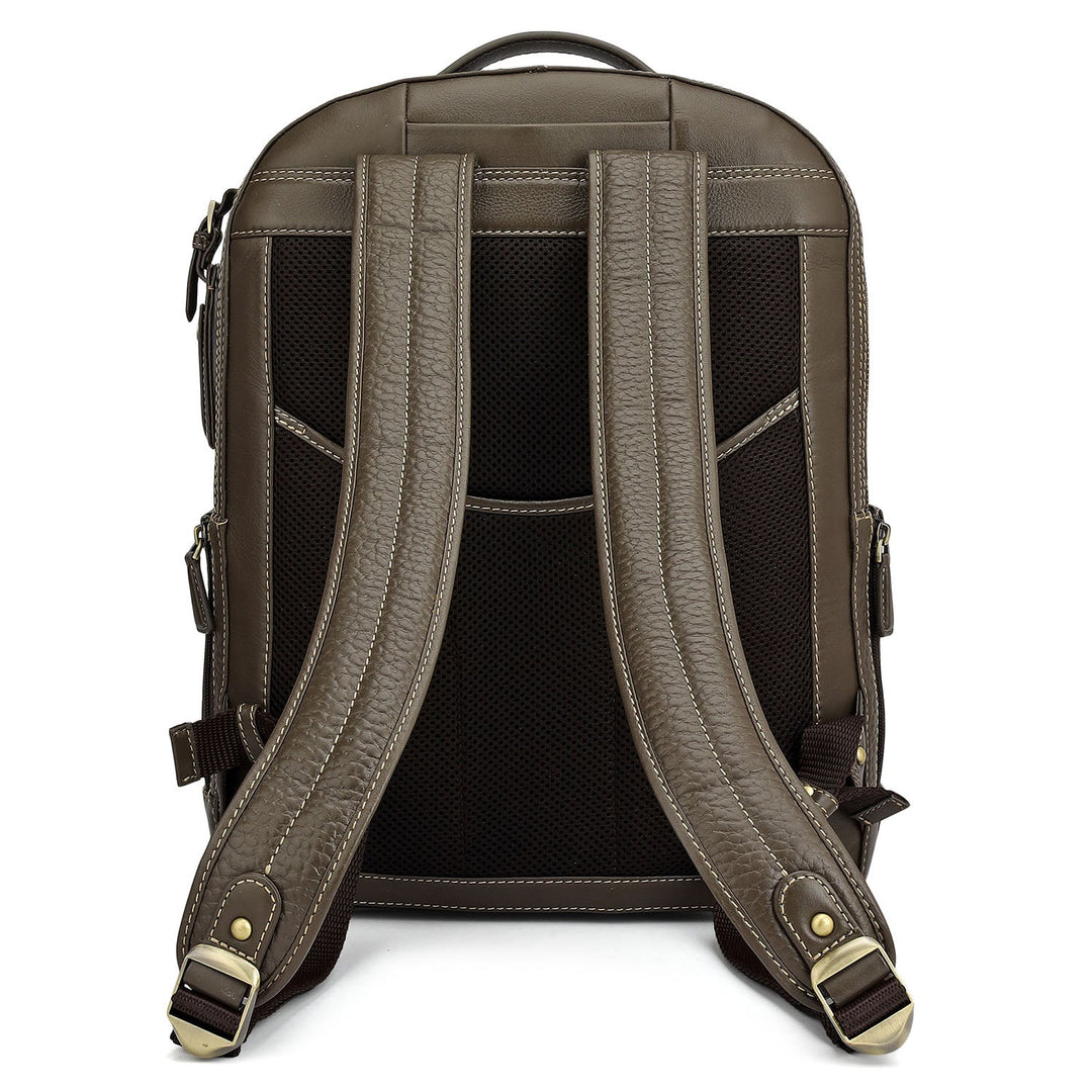 Bub Leather Backpack - Taupe