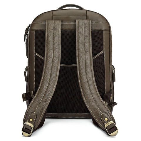 Bub Leather Backpack - Taupe