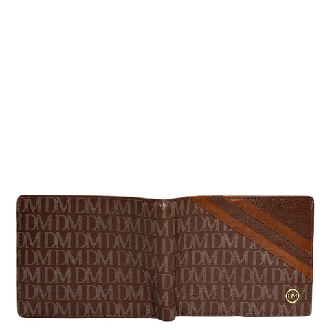 Date Bifold Leather Mens Wallet