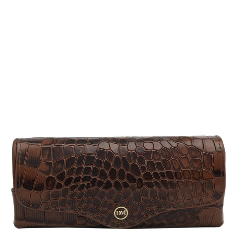 Croco Leather Spectacle Case - Date
