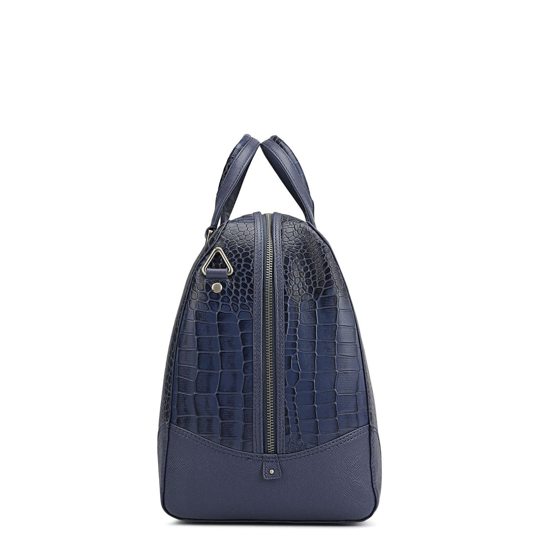 Croco Leather Luggage - Stardust