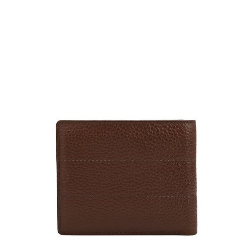 Espresso Bifold Leather Mens Wallet