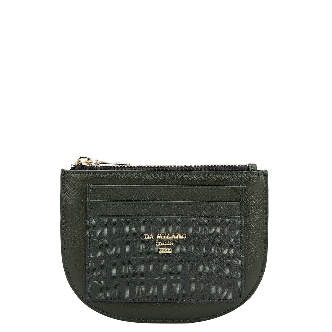 Monogram Franzy Leather Bag Hanging - Petrol Green