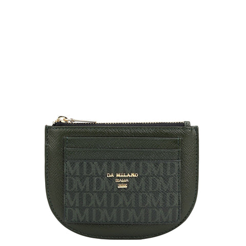 Monogram Franzy Leather Bag Hanging - Petrol Green