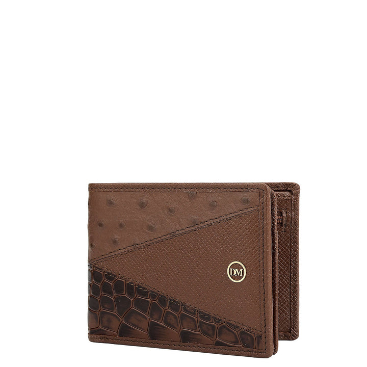 Date Bifold Leather Mens Wallet