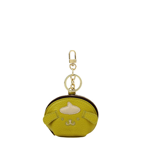 Wax Leather Bag Hanging - Green Tea