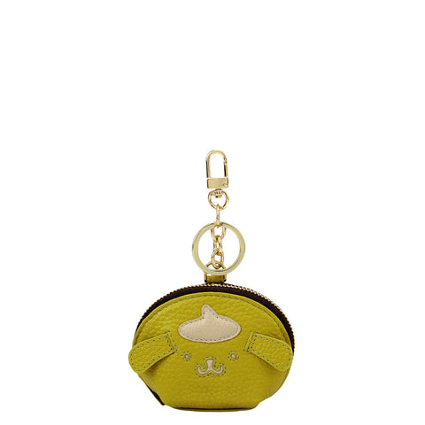 Wax Leather Bag Hanging - Green Tea