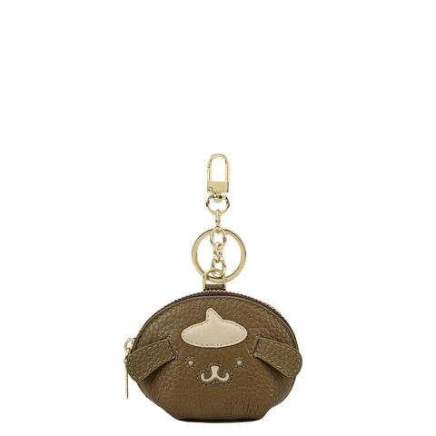 Wax Leather Bag Hanging - Moss