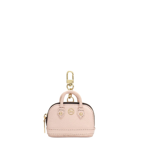 Franzy Leather Bag Hanging - Blush