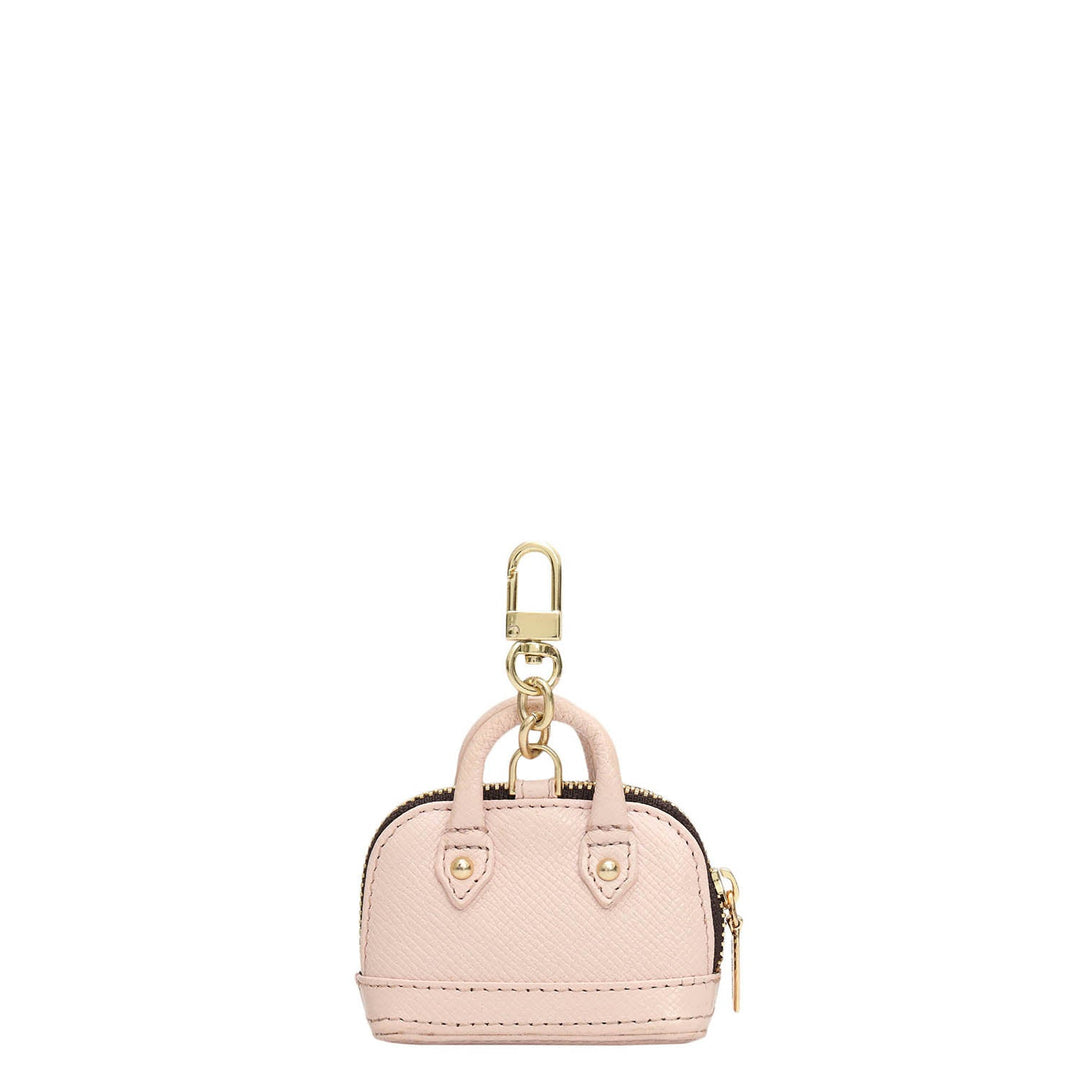 Franzy Leather Bag Hanging - Blush