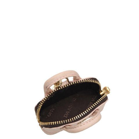 Franzy Leather Bag Hanging - Blush