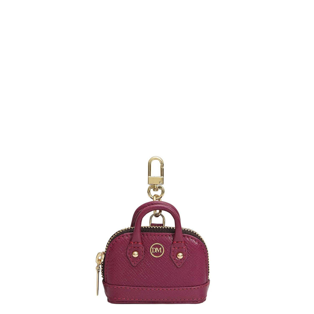 Franzy Leather Bag Hanging - Orchid