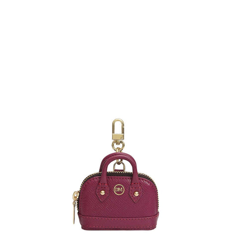 Franzy Leather Bag Hanging - Orchid