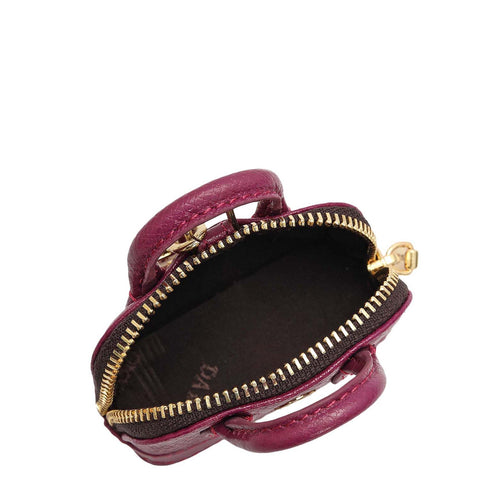 Franzy Leather Bag Hanging - Orchid