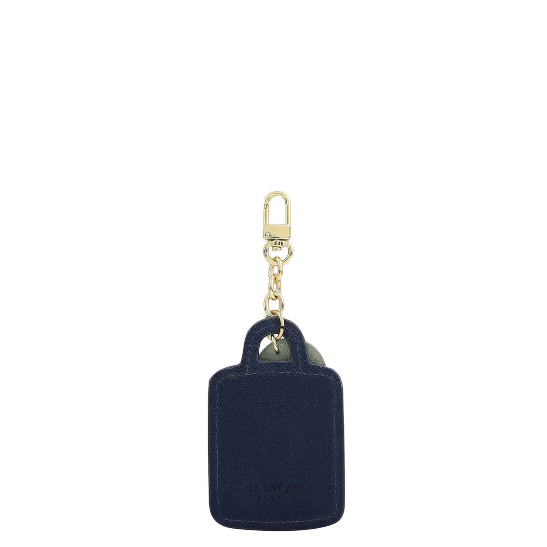 Franzy Leather Bag Hanging - Ink & Blue