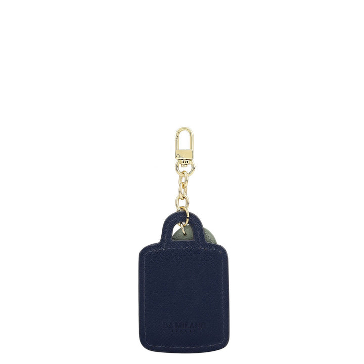 Franzy Leather Bag Hanging - Ink & Blue
