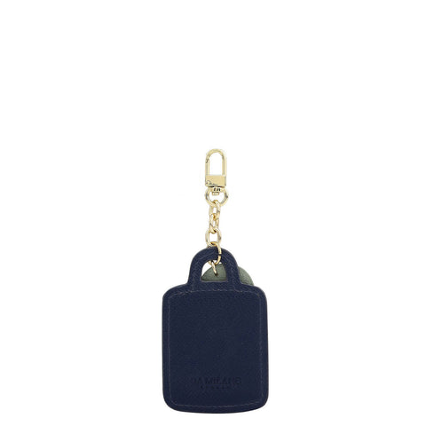 Franzy Leather Bag Hanging - Ink & Blue
