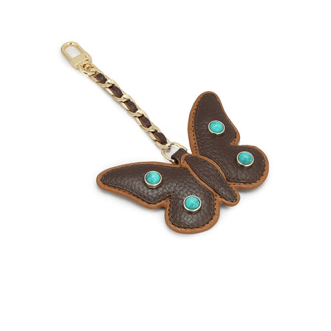 Wax Leather Bag Hanging - Chocolate