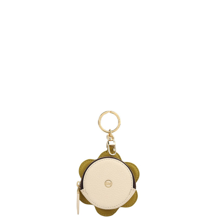 Wax Leather Bag Hanging - Marshmallow & Green Tea