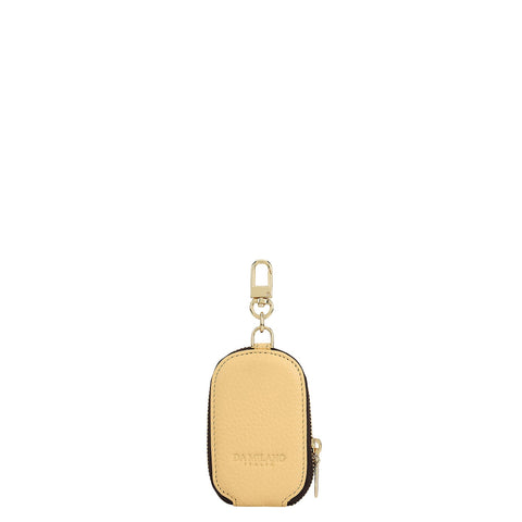 Wax Leather Bag Hanging - Beige