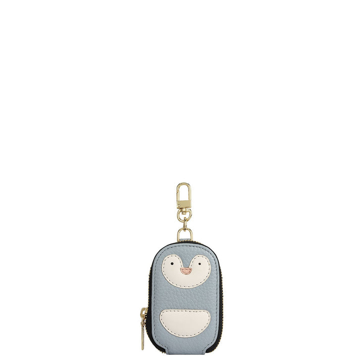 Wax Leather Bag Hanging - Sky Blue