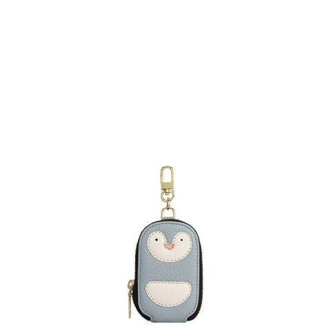Wax Leather Bag Hanging - Sky Blue
